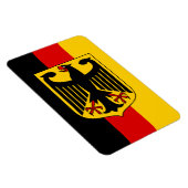 クレストマグネット付きドイツ国旗 マグネット (右側)