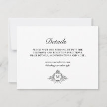 クレスト王室のリースモノグエレガントラム詳細カード