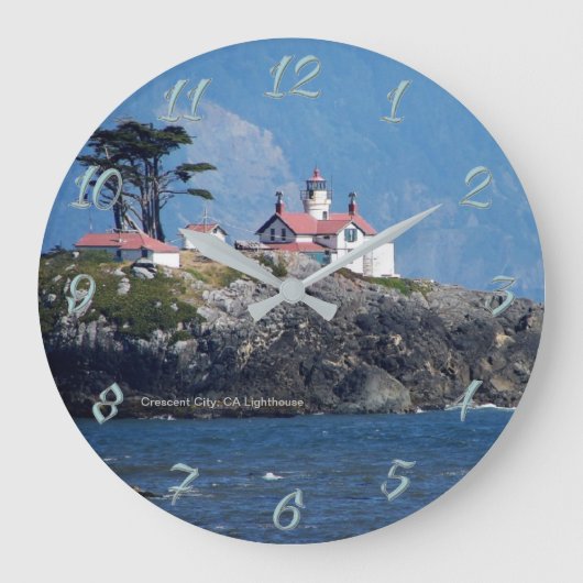 クレセントシティ、CAライトハウス ラージ壁時計 (正面)