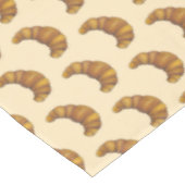 クレセントバターフランスのテリークロワッサンブレッドペストリー テーブルクロス (アングル)