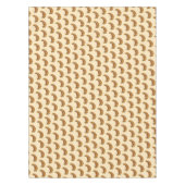 クレセントバターフランスのテリークロワッサンブレッドペストリー テーブルクロス (正面)