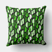 クレセントパターン010921 – グラスグリーン装飾用クッション クッション (裏面)
