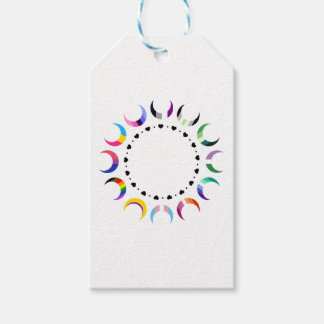 クレセントプライドムーン&ハートリングや輪 ギフトタグ