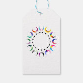 クレセントプライドムーン&ハートリングや輪 ギフトタグ (裏面)