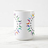 クレセントプライドムーン&ハートリングや輪 コーヒーマグカップ (中央)