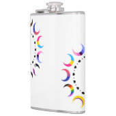 クレセントプライドムーン&ブラックハート フラスク (左)