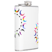 クレセントプライドムーン&ブラックハート フラスク (右)