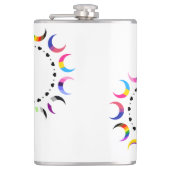 クレセントプライドムーン&ブラックハート フラスク (正面)