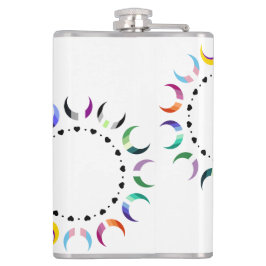 クレセントプライドムーン&ブラックハート フラスク