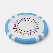 クレセントプライドムーン&ブラックハート ポーカーチップ (シングル)