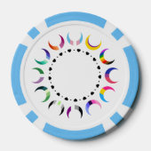 クレセントプライドムーン&ブラックハート ポーカーチップ (裏面)