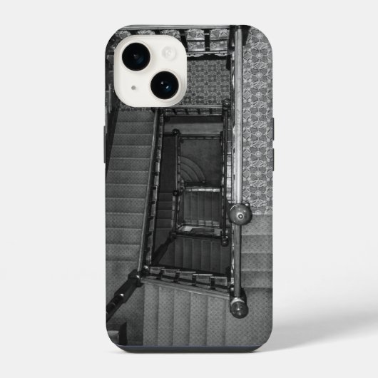クレセントホテルの階段 iPhoneケース (裏面)