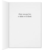 クレセントホテル暖炉グリーティングカード (内側 (右))