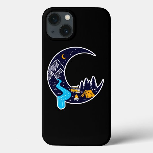 クレセントムーンアドベンチャーキャンプ Case-Mate iPhoneケース (裏面)
