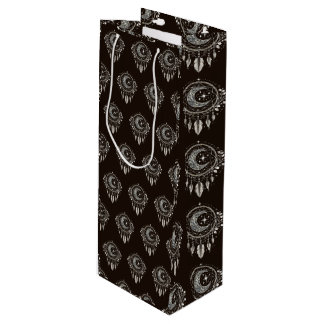 クレセントムーンゴールデンドリーム捕手オンブラック ワインギフトバッグ