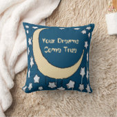 クレセントムーンスターリーナイト装飾用クッション クッション (ブランケット)