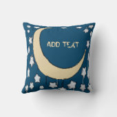 クレセントムーンスターリーナイト装飾用クッション クッション (裏面)