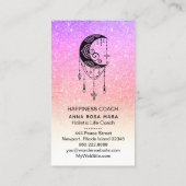 *~*クレセントムーンタリスマンシャマンルナグリッター 名刺 (裏面)