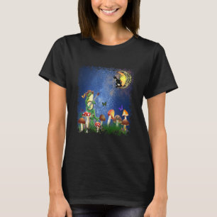 クレセントムーンタロット猫の美学 Tシャツ