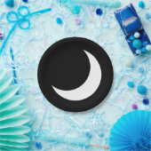 クレセントムーンパーティープレート ペーパープレート (パーティー)