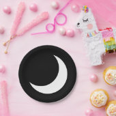 クレセントムーンパーティープレート ペーパープレート (パーティー)