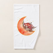 クレセントムーンマッシュルームコテージコーリーモビノミコロジー バスタオルセット (ハンドタオル)