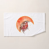 クレセントムーンマッシュルームコテージコーリーモビノミコロジー バスタオルセット (ハンドタオル)