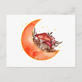 クレセントムーンマッシュルームコテージコーリーモビノミコロジー ポストカード