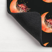 クレセントムーンマッシュルームコテージコーリーモビノミコロジー マウスパッド (コーナー)