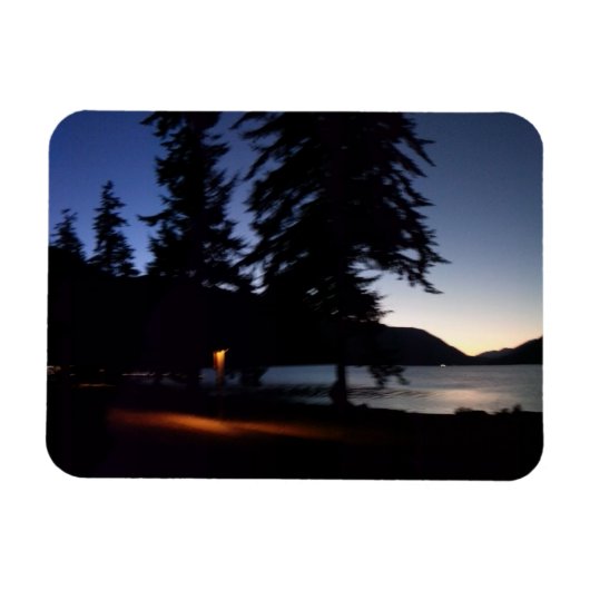 クレセント湖オリンピック国立公園 マグネット (横)