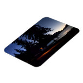 クレセント湖オリンピック国立公園 マグネット (左側)