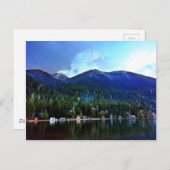 クレセント湖キャビンオリンピック国家 ポストカード (正面/裏面)