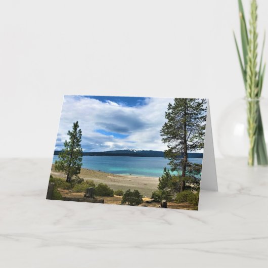 クレセント湖 カード (正面)