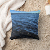 クレセント湖 クッション (ブランケット)