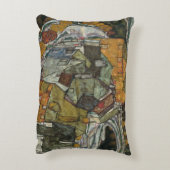 クレセント・オブ・ハウシズII、アイランド・タウンby Egon Schiele アクセントクッション (裏面(縦))