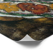 クレセント・オブ・ハウシズII、アイランド・タウンby Egon Schiele ポスター (角)