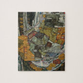 クレセント・オブ・ハウジズII、アイランド・タウン（島の町） by エゴン・シーレ ジグソーパズル (縦)