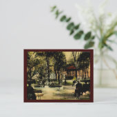 クレセント・パーク、シェネクタディ、NY c1910ヴィンテージ ポストカード (スタンド正面)