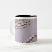 クレタおよびサモスのプレートの島のための戦い ツートーンマグカップ (正面左)