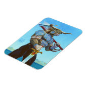 クレタの大田狼男 マグネット (左側)