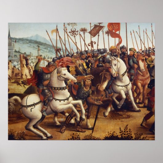 クレタの王ミノスによるアテネの敗北 ポスター (正面)