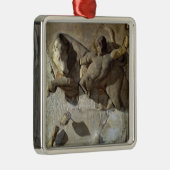 クレタのBull、シリーズの1を戦うヘラクレス メタルオーナメント (右)