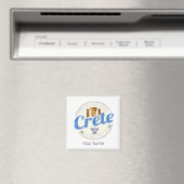 クレタアイランドギリシャレトロヴィンテージホリディ土産 マグネット (インサイチュ (食洗機))