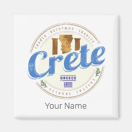 クレタアイランドギリシャレトロヴィンテージホリディ土産 マグネット