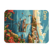 クレタギリシャヴィンテージ マグネット (横)