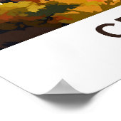 クレタギリシャ旅行プリント ポスター (角)