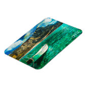 クレタギリシャ海油絵 マグネット (左側)