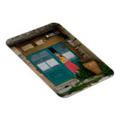 クレタンガール壁画マグネット マグネット (右側)