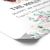 クレタンハウンドドッグのシグネチャードリンクサイン ポスター (角)