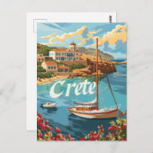 クレタヴィンテージ ポストカード (正面/裏面)